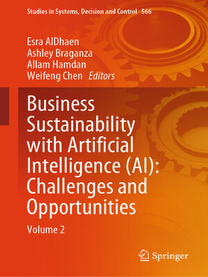 cover image of Business Sustainability with Artificial Intelligence (AI)